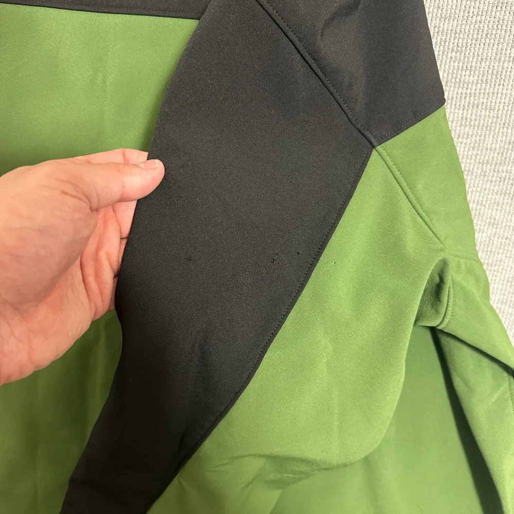 The North Face Apex Bionic Softshell Jacket Green Black‎ Mens Size Medium